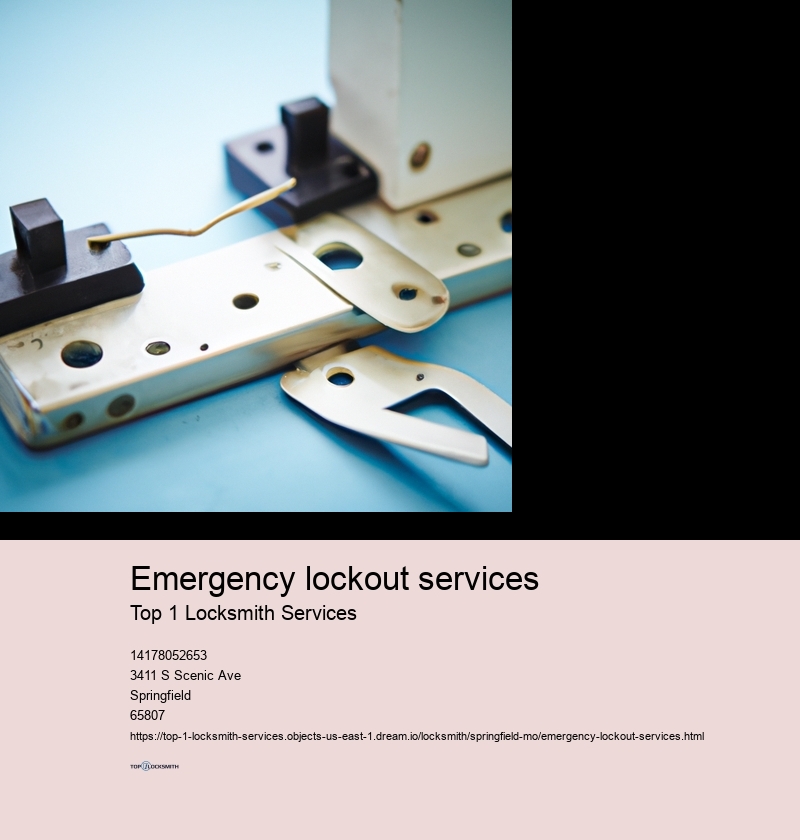 Emergency lockout services