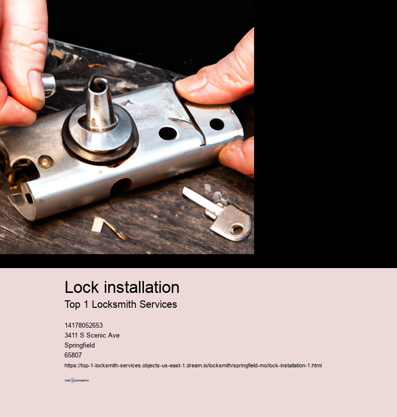 Lock installation